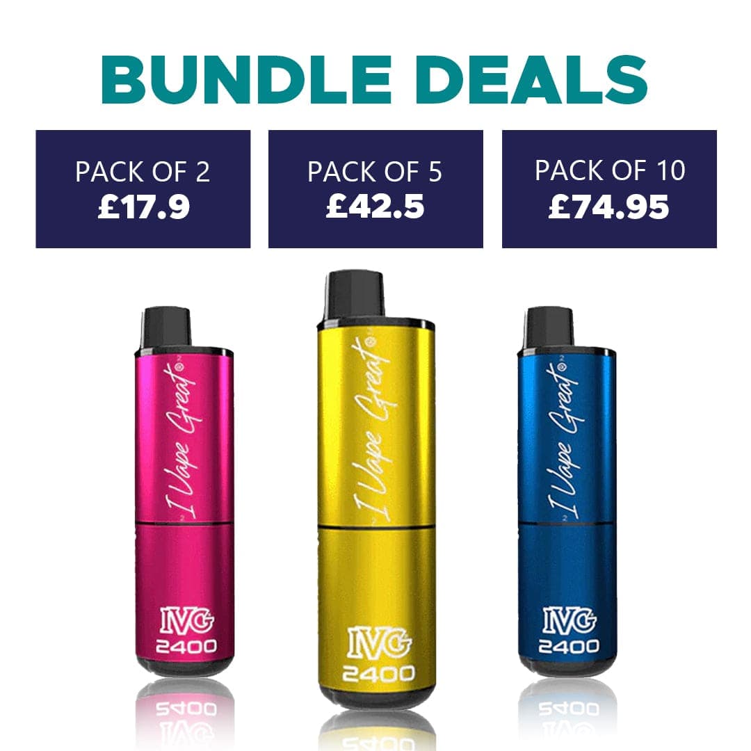 IVG 2400 Puffs Rechargeable Pod Vape Kit