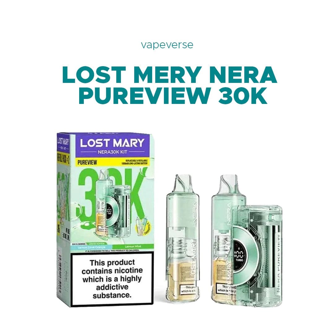 lost mary nera 30k Pureview prefilled pod kit