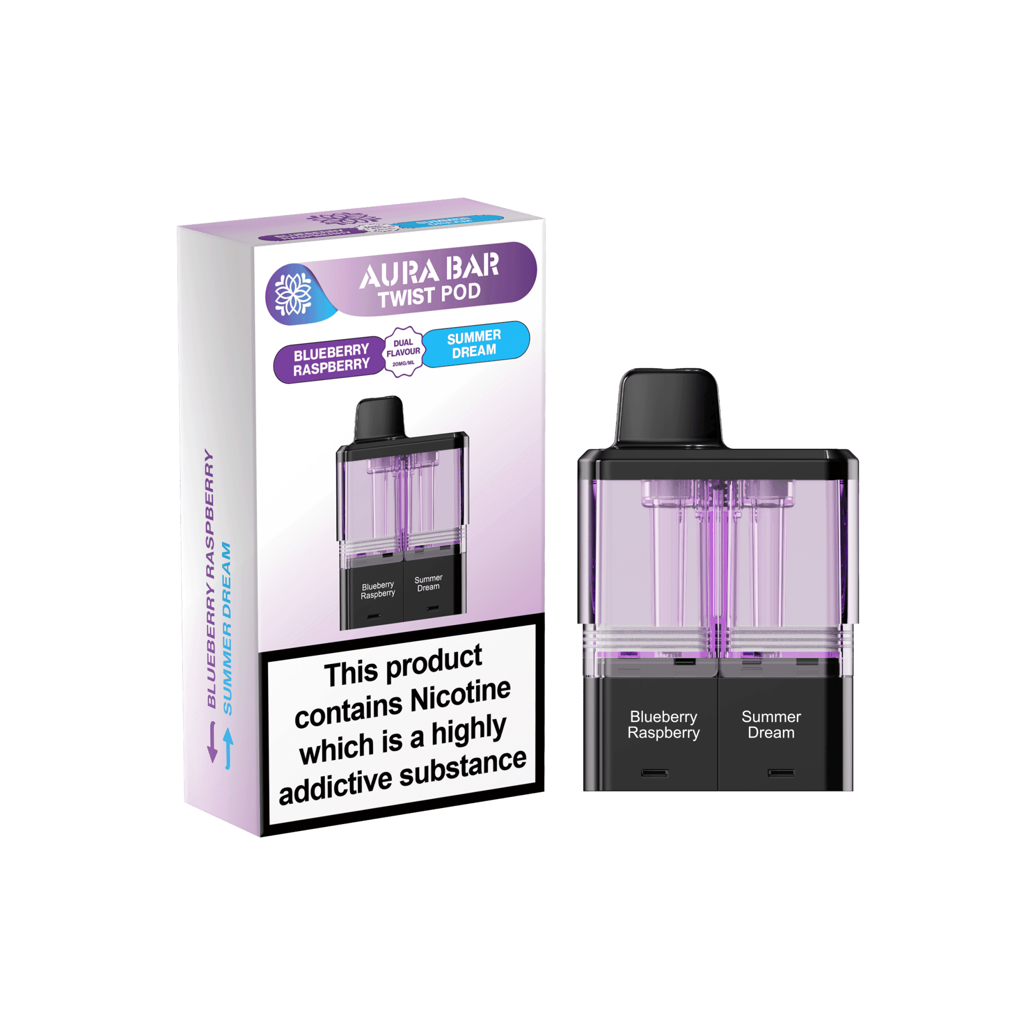 Aura Bar Twist 40K Refill Pods