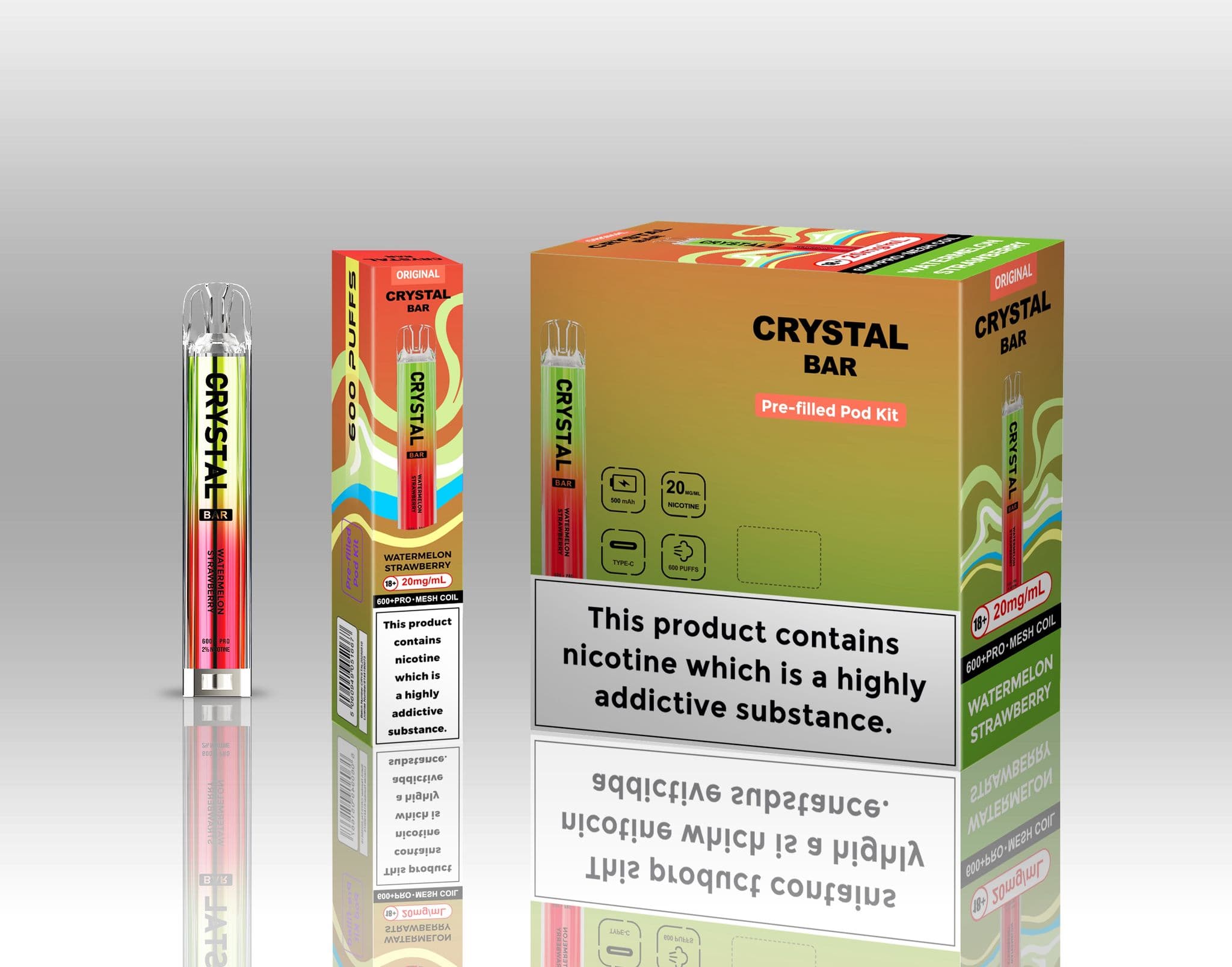 CP Pro CP600 Puffs Prefilled Pod Kit