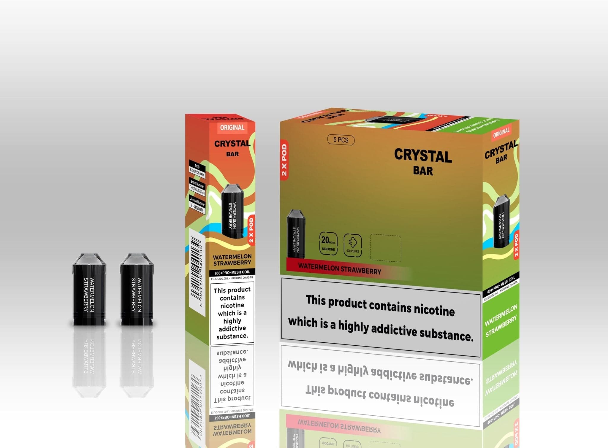 CP Pro CP600 Refill Pods (2PACK)