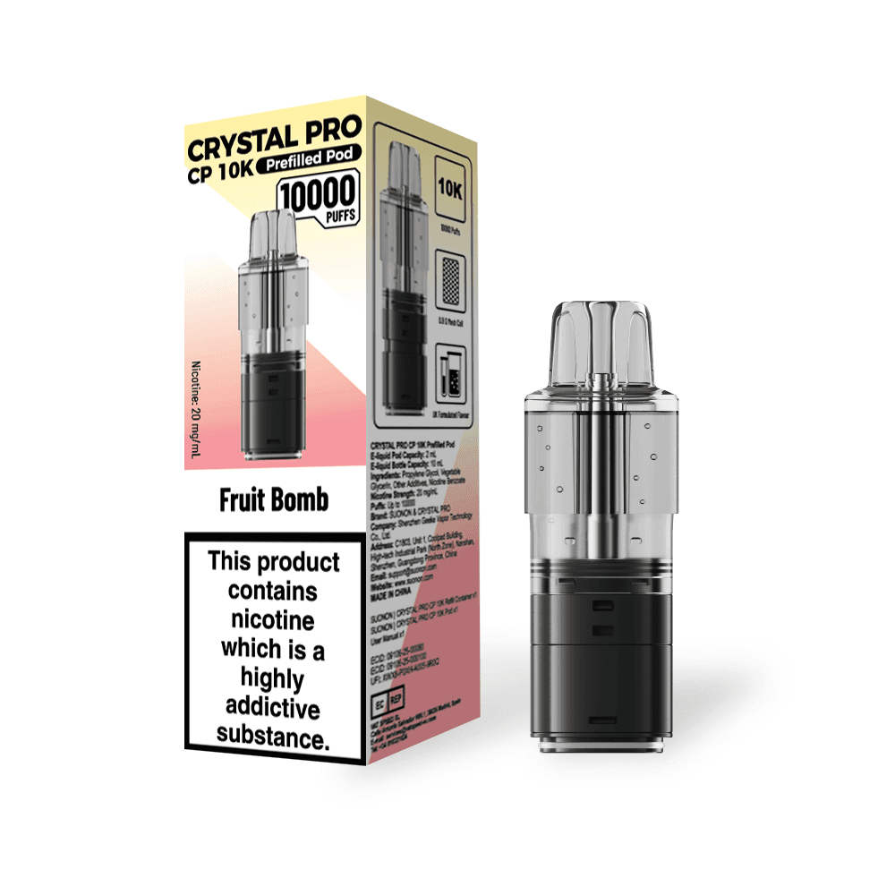 Crystal prime 10k prefilled replacement pods