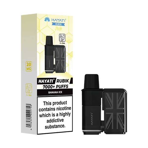 Hayati Rubik 7000 prefilled pods