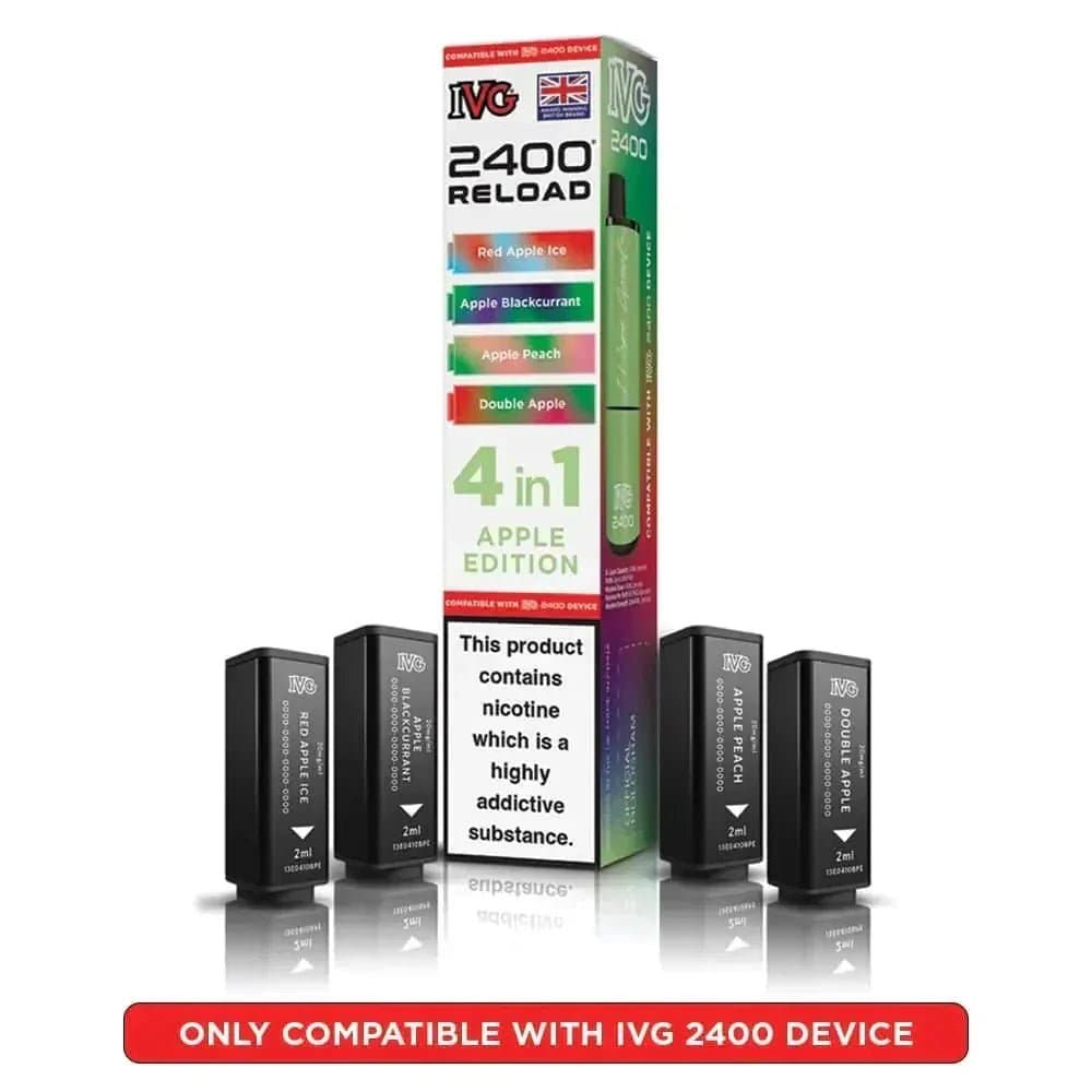 IVG 2400 Reload 4 in 1 Prefilled Refill Pods