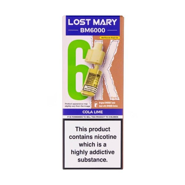 lost mary bm600 prefilled refill pod